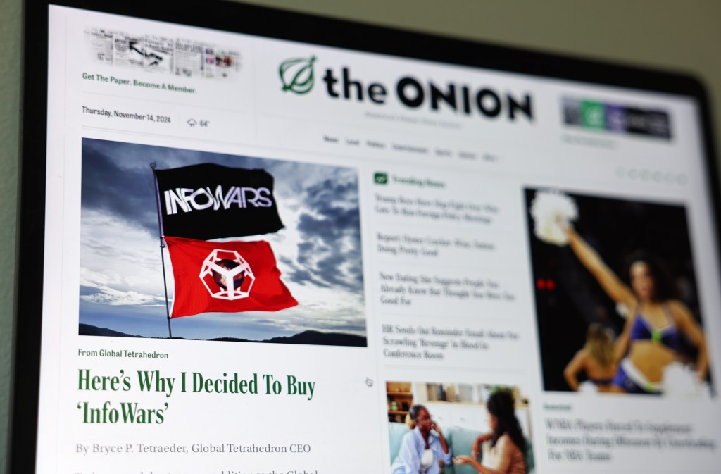 The Onion website